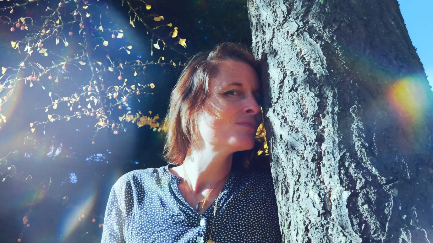 Julie Ferey dans son cabinet